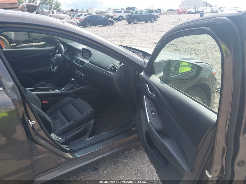 2016 Mazda 6 VIN JM1GJ1U55G1434703 IAAI salvage auction — RIGHT FRONT, Salvage (Tennessee), sold $125 on 2026-07-30 (photo 5)
