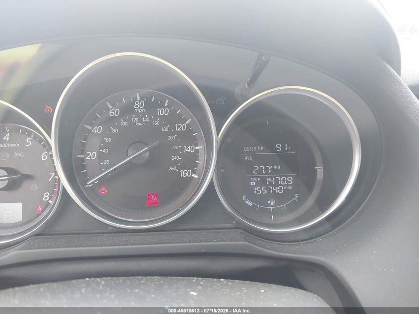 2016 Mazda 6 VIN JM1GJ1U55G1434703 IAAI salvage auction — RIGHT FRONT, Salvage (Tennessee), sold $125 on 2026-07-30 (photo 7)