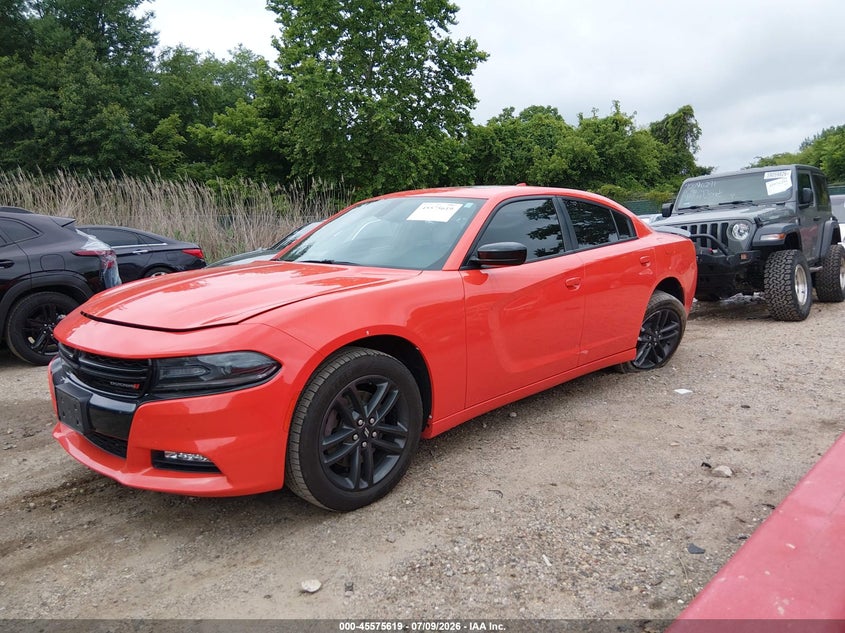 2019 Dodge Charger VIN 2C3CDXJG2KH589609 IAAI salvage auction — SIDE, Salvage - Greater Than 75% (Maryland), sold $3,850 on 2026-07-23 (photo 2)