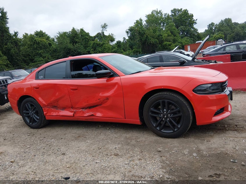 2019 Dodge Charger VIN 2C3CDXJG2KH589609 IAAI salvage auction — SIDE, Salvage - Greater Than 75% (Maryland), sold $3,850 on 2026-07-23 (photo 6)