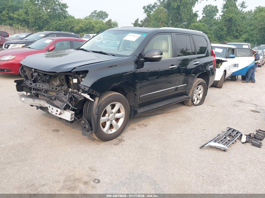 2012 Lexus Gx VIN JTJBM7FX2C5042068 IAAI salvage auction — FRONT END, Salvage - Greater Than 75% (Maryland), sold $7,700 on 2026-07-30 (photo 2)