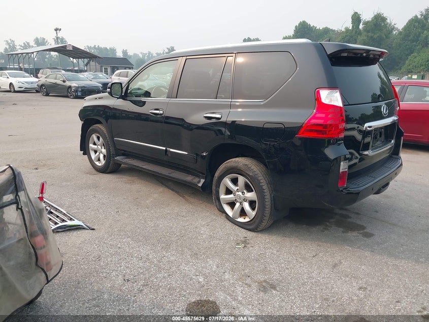 2012 Lexus Gx VIN JTJBM7FX2C5042068 IAAI salvage auction — FRONT END, Salvage - Greater Than 75% (Maryland), sold $7,700 on 2026-07-30 (photo 3)