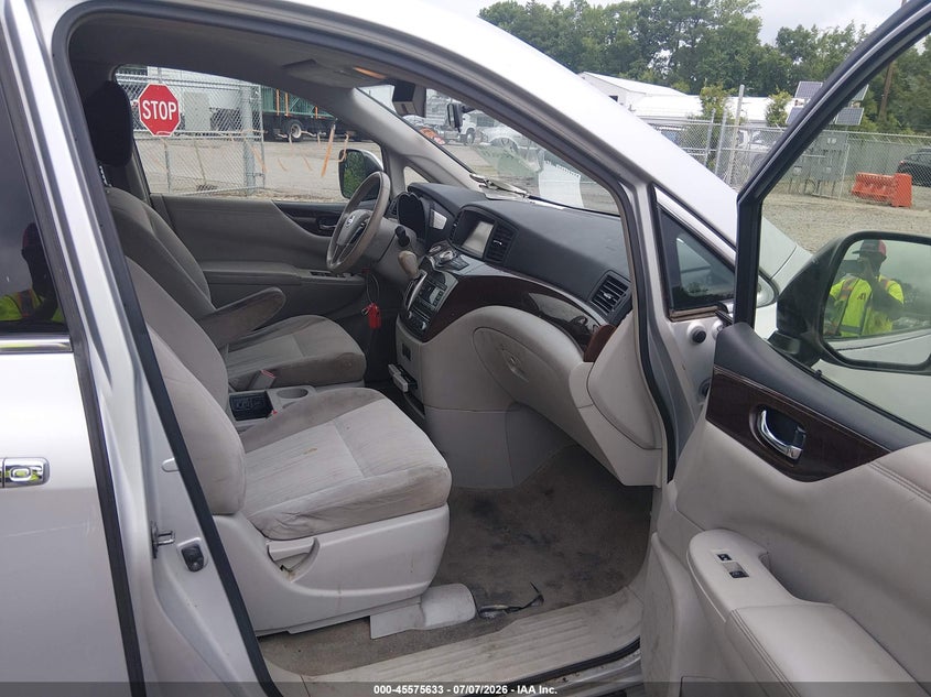 2015 Nissan Quest VIN JN8AE2KP2F9131063 IAAI salvage auction — NORMAL WEAR, Clear (Virginia), sold $375 on 2026-07-24 (photo 5)
