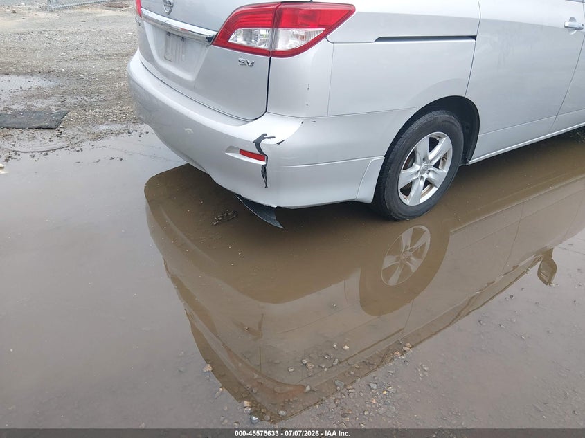 2015 Nissan Quest VIN JN8AE2KP2F9131063 IAAI salvage auction — NORMAL WEAR, Clear (Virginia), sold $375 on 2026-07-24 (photo 6)