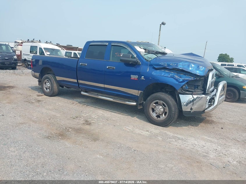 2010 Dodge Ram 2500 VIN 3D7UT2CLXAG141588 IAAI salvage auction — LEFT FRONT, Salvage (Pennsylvania), sold $2,400 on 2026-07-24 (photo 1)