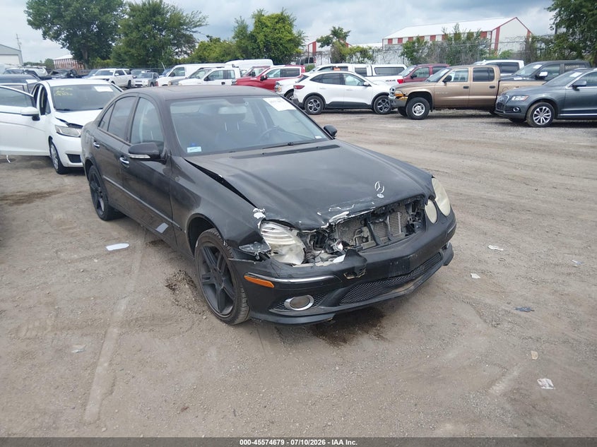 2009 Mercedes-benz E-class VIN WDBUF72X69B370730 IAAI salvage auction — NORMAL WEAR, Regular Certificate (Iowa), sold $450 on 2026-07-29 (photo 1)