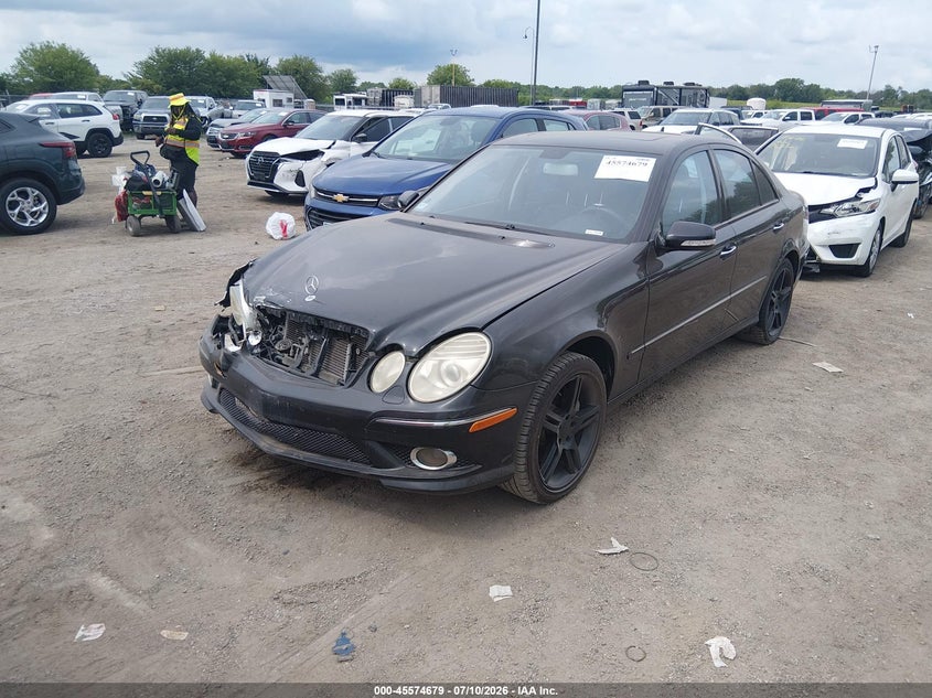 2009 Mercedes-benz E-class VIN WDBUF72X69B370730 IAAI salvage auction — NORMAL WEAR, Regular Certificate (Iowa), sold $450 on 2026-07-29 (photo 2)