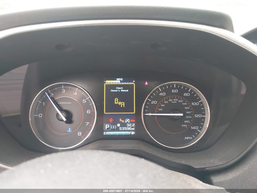 2023 Subaru Xv VIN JF2GTHNC6P8218691 IAAI salvage auction — FRONT END, Salvage Title, sold $3,950 on 2026-08-01 (photo 7)