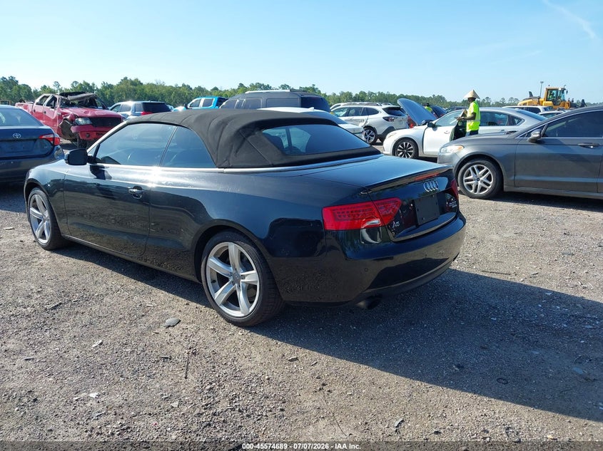 2014 Audi A5 VIN WAULFAFH9EN006532 IAAI salvage auction — NORMAL WEAR, Clear (South Carolina), sold $25 on 2026-07-28 (photo 3)