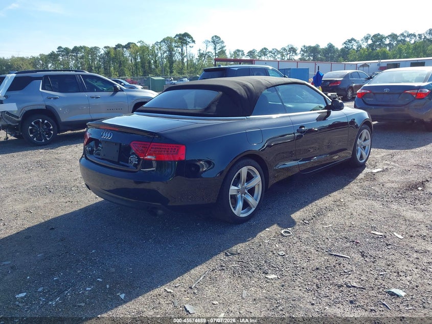 2014 Audi A5 VIN WAULFAFH9EN006532 IAAI salvage auction — NORMAL WEAR, Clear (South Carolina), sold $25 on 2026-07-28 (photo 4)