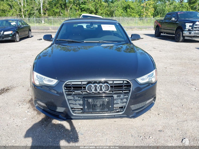 2014 Audi A5 VIN WAULFAFH9EN006532 IAAI salvage auction — NORMAL WEAR, Clear (South Carolina), sold $25 on 2026-07-28 (photo 6)