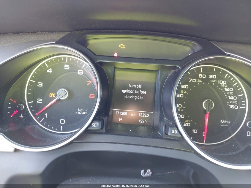 2014 Audi A5 VIN WAULFAFH9EN006532 IAAI salvage auction — NORMAL WEAR, Clear (South Carolina), sold $25 on 2026-07-28 (photo 7)