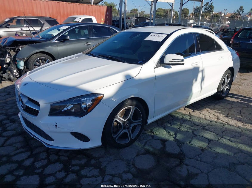 2019 Mercedes-benz Cla-klasse VIN WDDSJ4EB9KN766943 IAAI salvage auction — FRONT END, Salvage (California), sold $5,675 on 2026-08-10 (photo 2)