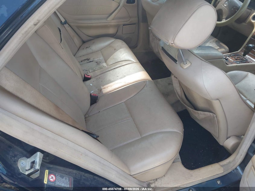 2002 Mercedes-benz E-class VIN WDBJF70J72B405833 IAAI salvage auction — NORMAL WEAR, Repossession Paperwork (Georgia), sold $375 on 2026-07-28 (photo 8)