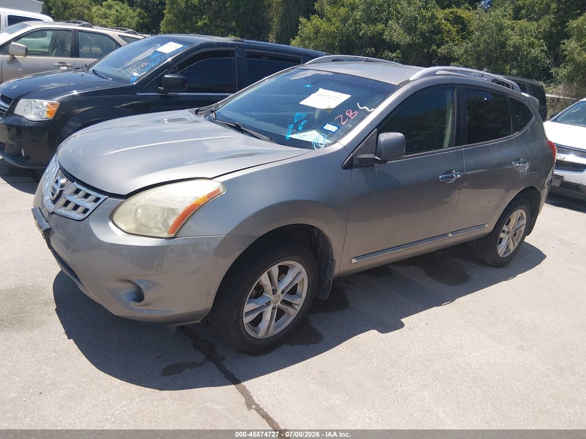 2013 Nissan Rogue VIN JN8AS5MT0DW507956 IAAI salvage auction — NORMAL WEAR, Original (Texas), sold $25 on 2026-07-27 (photo 2)