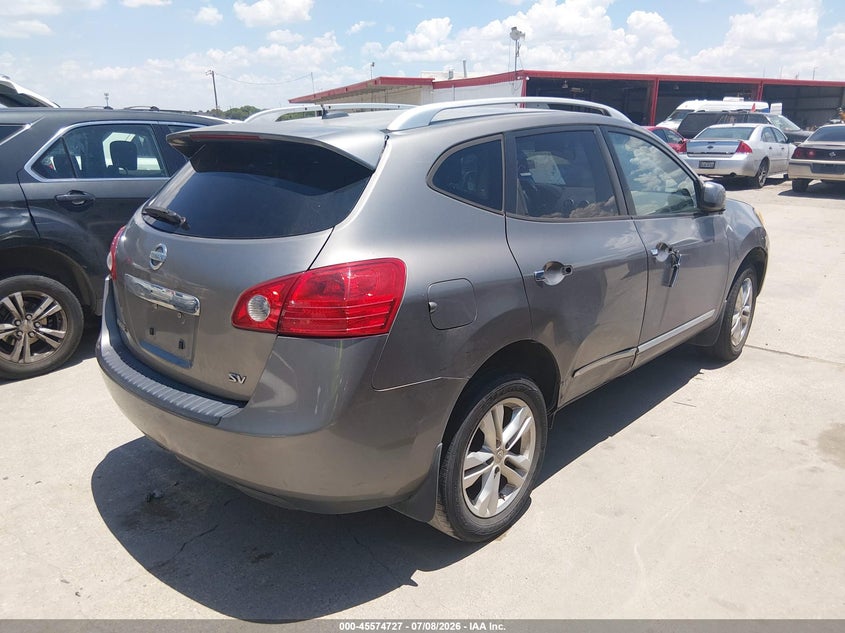 2013 Nissan Rogue VIN JN8AS5MT0DW507956 IAAI salvage auction — NORMAL WEAR, Original (Texas), sold $25 on 2026-07-27 (photo 4)
