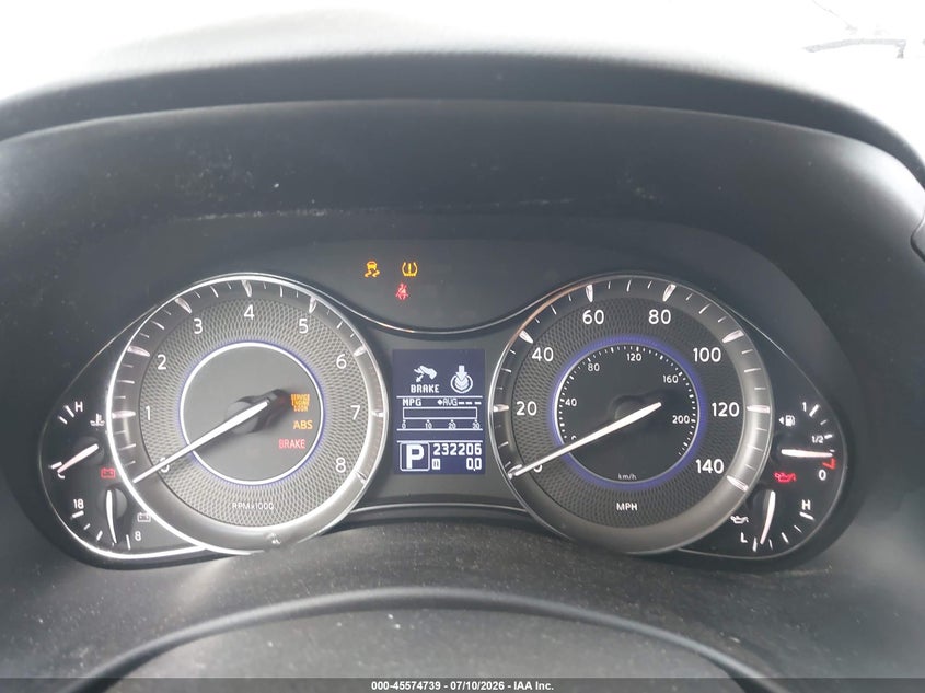 2011 Infiniti Qx56 VIN JN8AZ2NF7B9500615 IAAI salvage auction — NORMAL WEAR, Clear (Massachusetts), sold $825 on 2026-07-29 (photo 7)