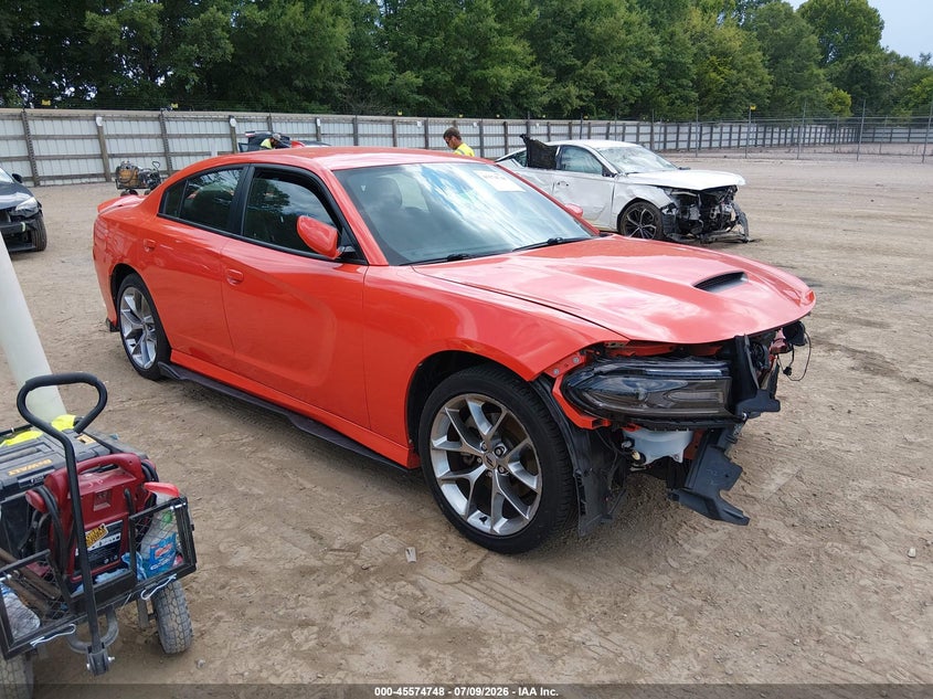 2021 Dodge Charger VIN 2C3CDXHG3MH619726 — IAAI salvage auction photo