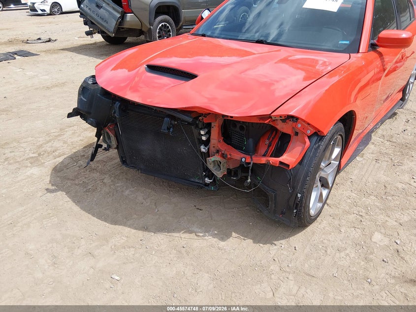 2021 Dodge Charger VIN 2C3CDXHG3MH619726 IAAI salvage auction — FRONT END, Salvage Title, sold $8,100 on 2026-09-02 (photo 6)