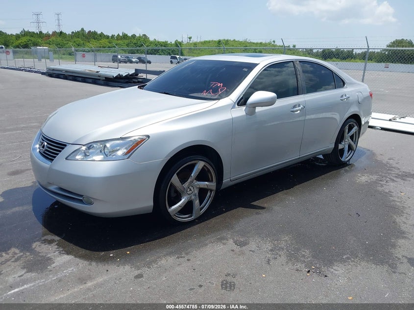 2009 Lexus Es 350 VIN JTHBJ46G192292758 IAAI salvage auction — NORMAL WEAR, Clear (Florida), sold $375 on 2026-07-29 (photo 2)