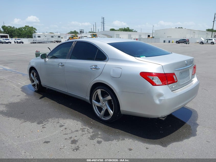 2009 Lexus Es 350 VIN JTHBJ46G192292758 IAAI salvage auction — NORMAL WEAR, Clear (Florida), sold $375 on 2026-07-29 (photo 3)