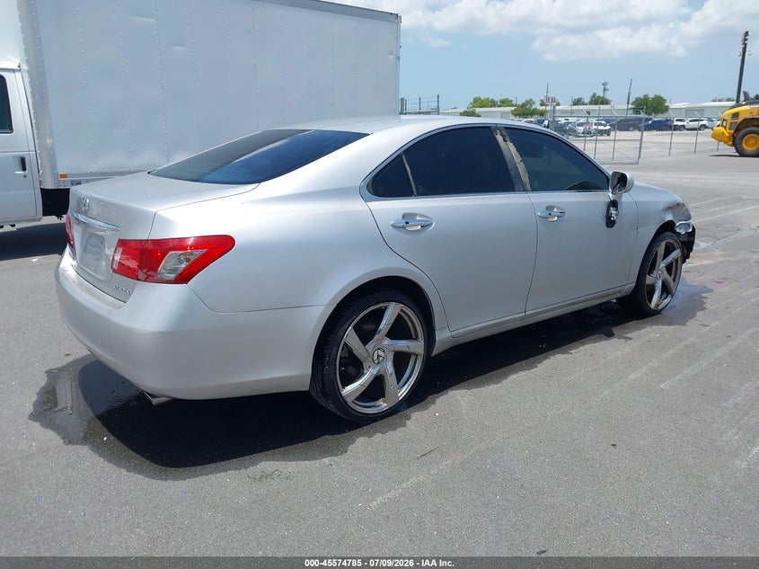 2009 Lexus Es 350 VIN JTHBJ46G192292758 IAAI salvage auction — NORMAL WEAR, Clear (Florida), sold $375 on 2026-07-29 (photo 4)