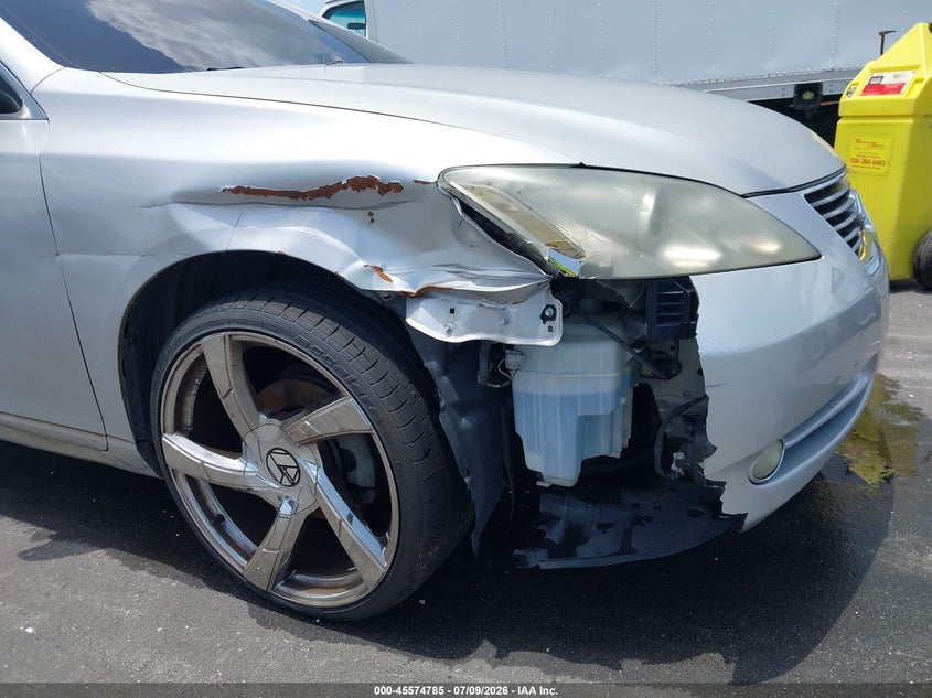 2009 Lexus Es 350 VIN JTHBJ46G192292758 IAAI salvage auction — NORMAL WEAR, Clear (Florida), sold $375 on 2026-07-29 (photo 6)