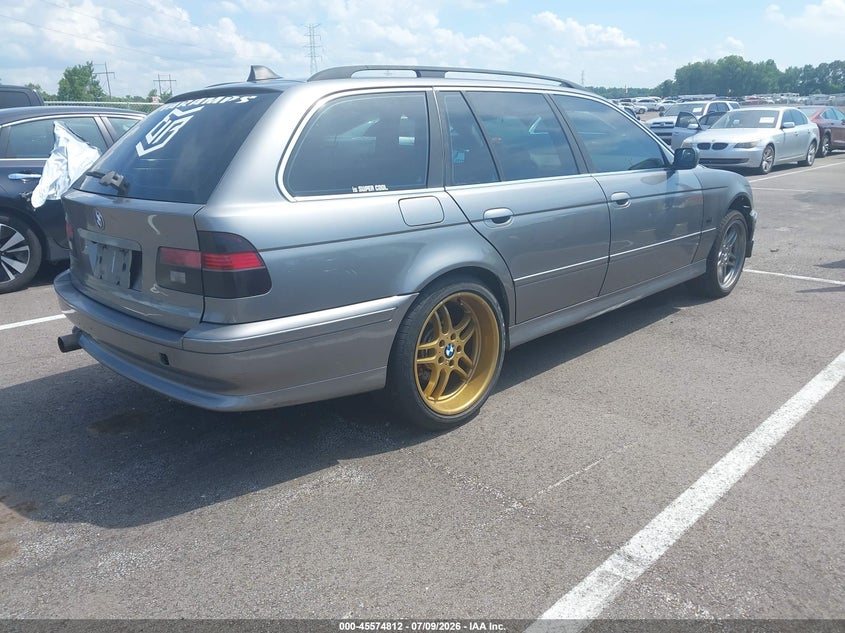 2002 BMW 5 series VIN WBADS43402GD86351 IAAI salvage auction — NORMAL WEAR, Clear (Tennessee), sold $225 on 2026-08-18 (photo 4)