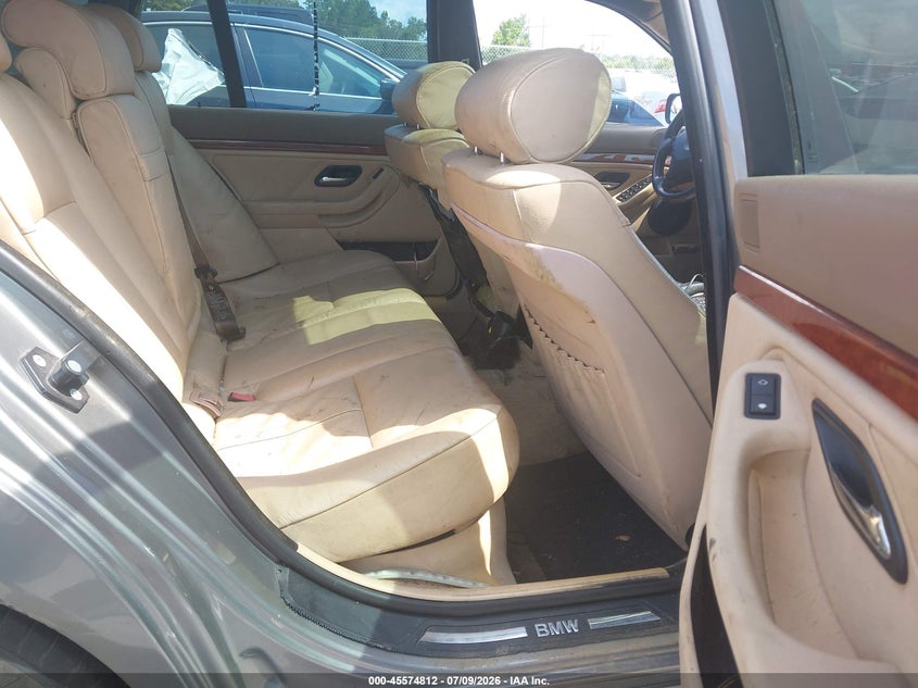 2002 BMW 5 series VIN WBADS43402GD86351 IAAI salvage auction — NORMAL WEAR, Clear (Tennessee), sold $225 on 2026-08-18 (photo 8)