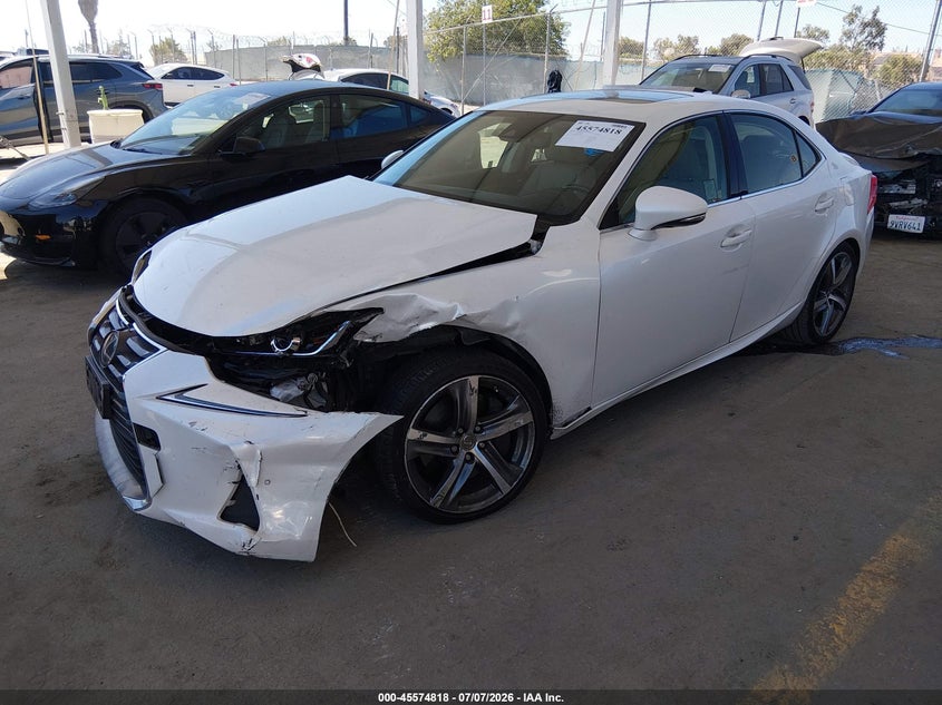2017 Lexus Is VIN JTHBA1D29H5042851 IAAI salvage auction — LEFT FRONT, Wait Title, sold $2,500 on 2026-08-26 (photo 2)