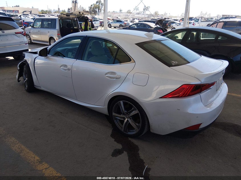 2017 Lexus Is VIN JTHBA1D29H5042851 IAAI salvage auction — LEFT FRONT, Wait Title, sold $2,500 on 2026-08-26 (photo 3)