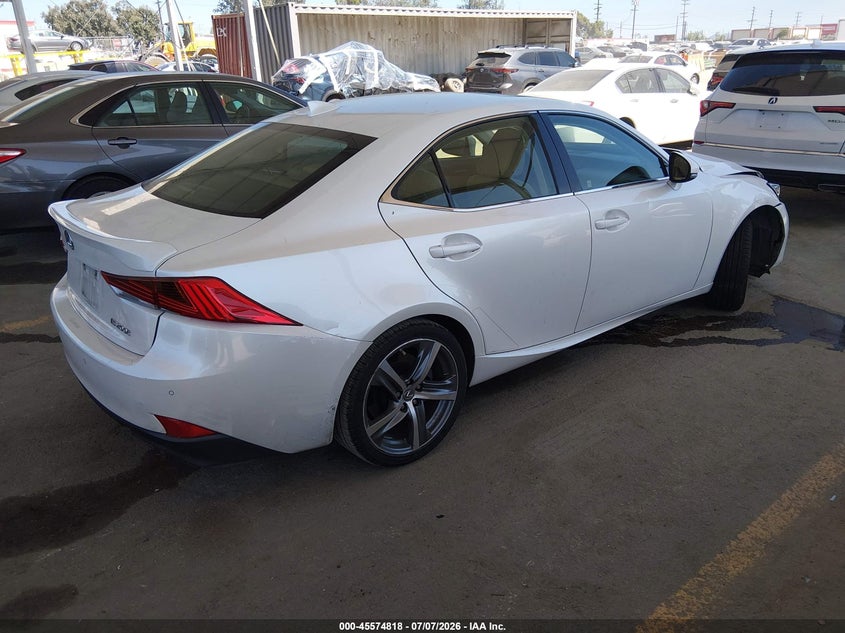 2017 Lexus Is VIN JTHBA1D29H5042851 IAAI salvage auction — LEFT FRONT, Wait Title, sold $2,500 on 2026-08-26 (photo 4)
