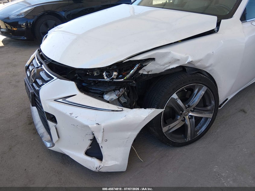 2017 Lexus Is VIN JTHBA1D29H5042851 IAAI salvage auction — LEFT FRONT, Wait Title, sold $2,500 on 2026-08-26 (photo 6)