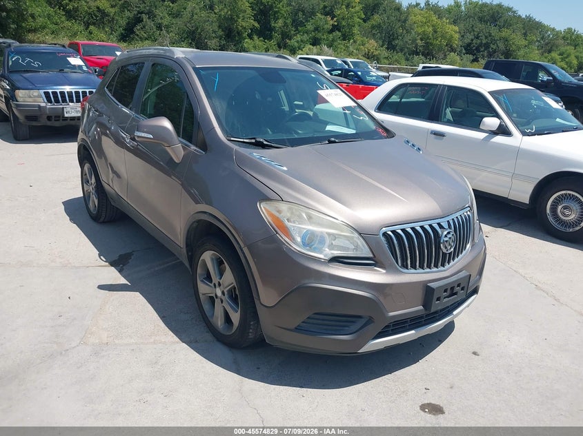 2014 Buick Encore VIN KL4CJASBXEB733175 IAAI salvage auction — NORMAL WEAR, Original (Texas), sold $225 on 2026-07-29 (photo 1)