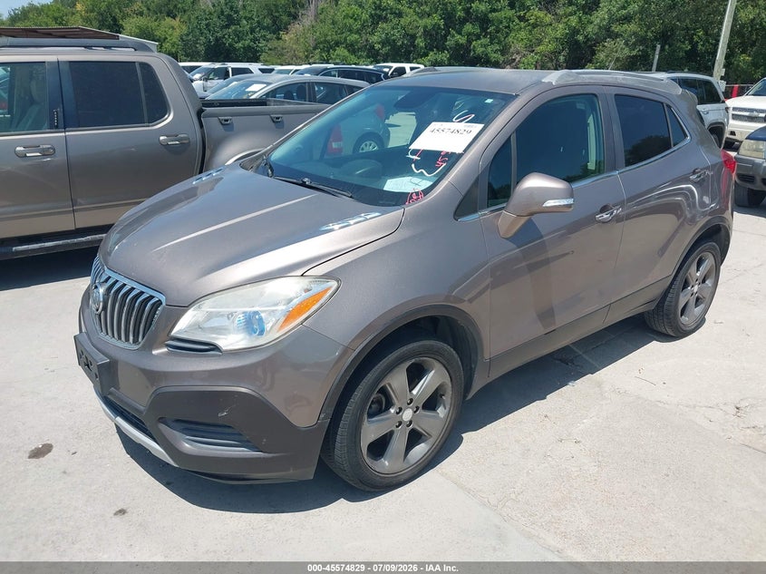 2014 Buick Encore VIN KL4CJASBXEB733175 IAAI salvage auction — NORMAL WEAR, Original (Texas), sold $225 on 2026-07-29 (photo 2)