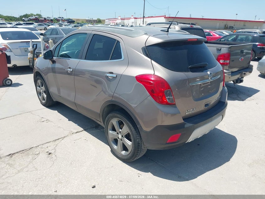 2014 Buick Encore VIN KL4CJASBXEB733175 IAAI salvage auction — NORMAL WEAR, Original (Texas), sold $225 on 2026-07-29 (photo 3)