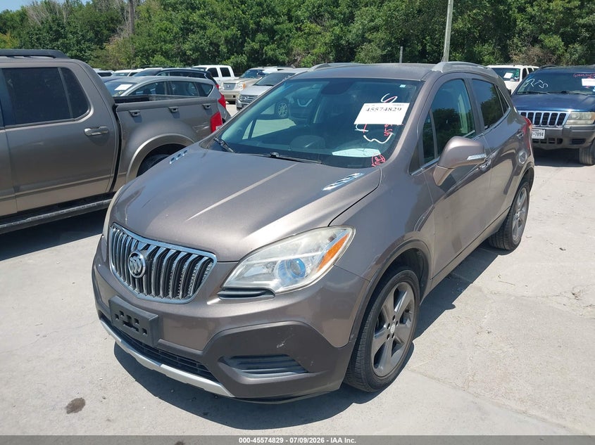 2014 Buick Encore VIN KL4CJASBXEB733175 IAAI salvage auction — NORMAL WEAR, Original (Texas), sold $225 on 2026-07-29 (photo 6)