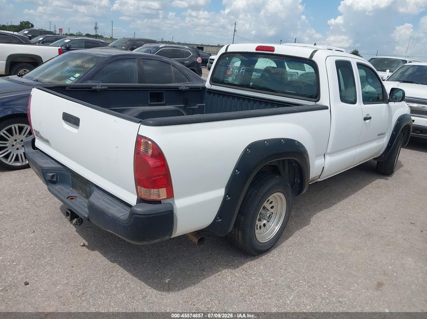 2008 Toyota Tacoma VIN 5TETX22N78Z557156 IAAI salvage auction — NORMAL WEAR, Original (Texas), sold $25 on 2026-07-29 (photo 4)