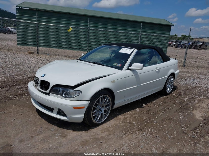 2006 BMW 3 series VIN WBABW33436PG99549 IAAI salvage auction — FRONT END, Salvage (Pennsylvania), sold $1,050 on 2026-08-01 (photo 2)