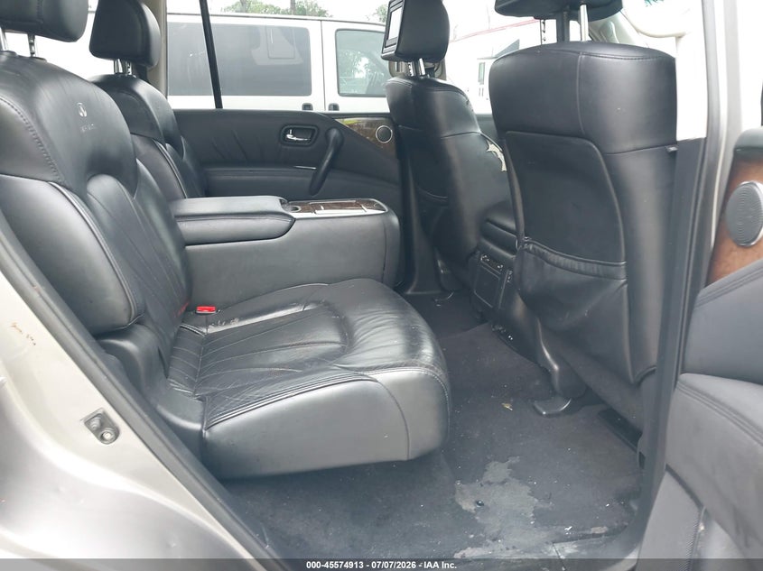 2012 Infiniti Qx56 VIN JN8AZ2NE7C9022088 IAAI salvage auction — NORMAL WEAR, Clear (Virginia), sold $900 on 2026-07-21 (photo 8)