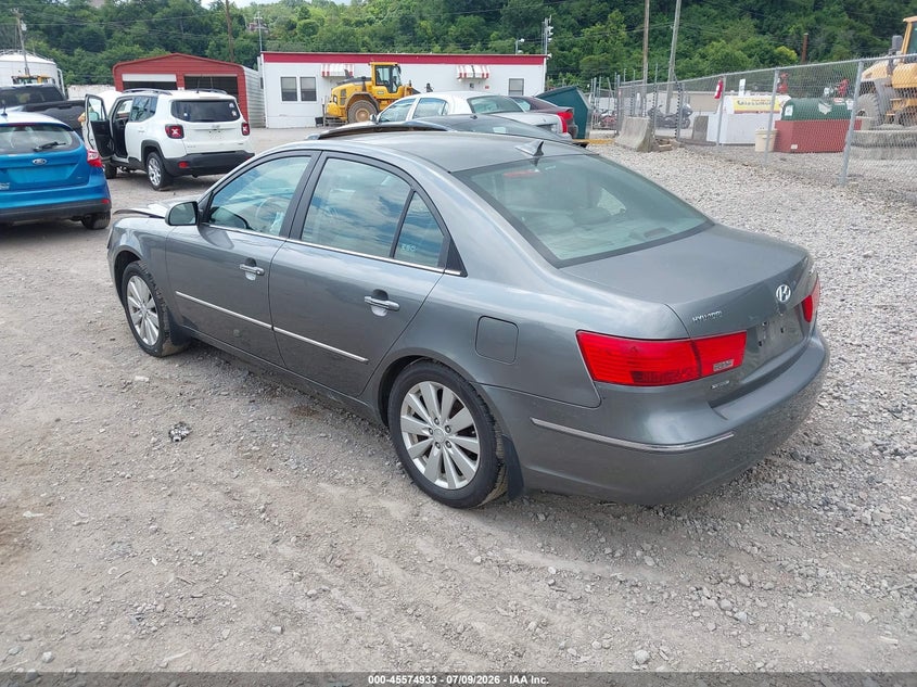 2009 Hyundai Sonata VIN 5NPEU46C39H571131 IAAI salvage auction — FRONT END, Salvage (Pennsylvania), sold $775 on 2026-07-17 (photo 3)