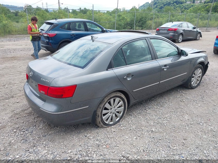 2009 Hyundai Sonata VIN 5NPEU46C39H571131 IAAI salvage auction — FRONT END, Salvage (Pennsylvania), sold $775 on 2026-07-17 (photo 4)
