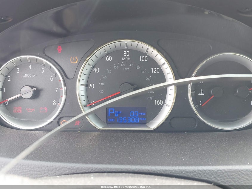 2009 Hyundai Sonata VIN 5NPEU46C39H571131 IAAI salvage auction — FRONT END, Salvage (Pennsylvania), sold $775 on 2026-07-17 (photo 7)