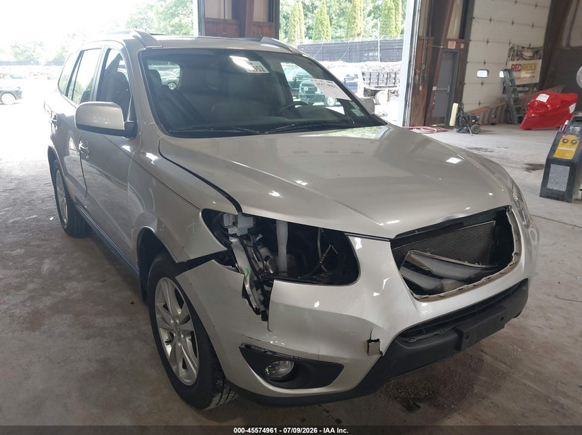 2012 Hyundai Santa fe VIN 5XYZHDAG9CG136600 IAAI salvage auction — RIGHT FRONT, Salvage Title, sold $2,300 on 2026-07-29 (photo 6)