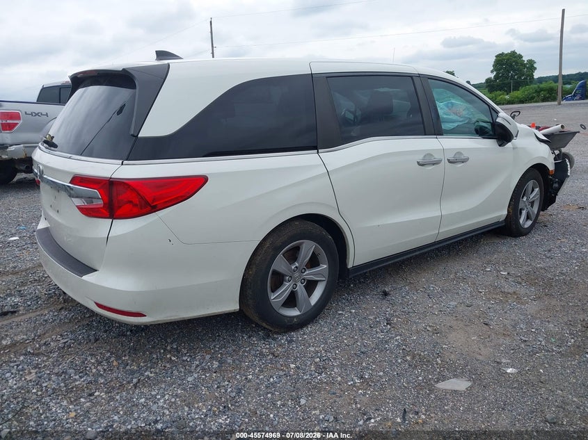 2019 Honda Odyssey VIN 5FNRL6H75KB040050 IAAI salvage auction — FRONT END, Salvage (Pennsylvania), sold $2,950 on 2026-07-19 (photo 4)