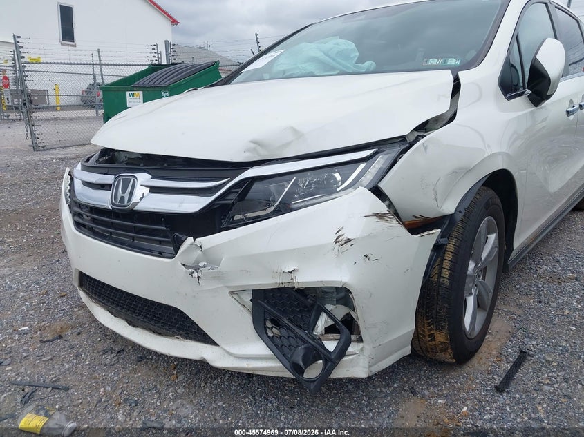 2019 Honda Odyssey VIN 5FNRL6H75KB040050 IAAI salvage auction — FRONT END, Salvage (Pennsylvania), sold $2,950 on 2026-07-19 (photo 6)