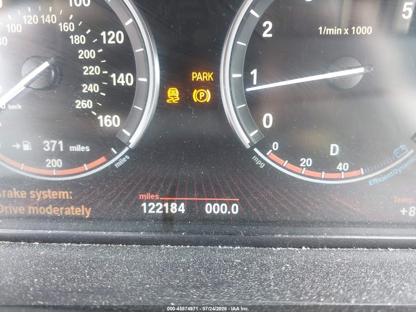 2011 BMW 7 series VIN WBAKC6C52BC395369 IAAI salvage auction — NORMAL WEAR, Repossession Paperwork (Georgia), sold $1,225 on 2026-08-04 (photo 7)
