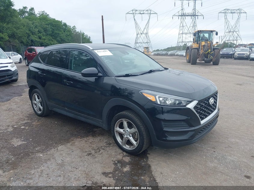 2021 Hyundai Tucson VIN KM8J3CA41MU388266 IAAI salvage auction — REAR END, Salvage Title, sold $4,750 on 2026-07-24 (photo 1)