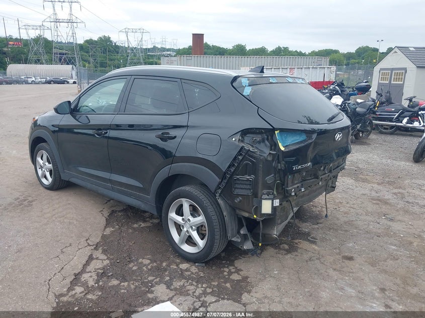 2021 Hyundai Tucson VIN KM8J3CA41MU388266 IAAI salvage auction — REAR END, Salvage Title, sold $4,750 on 2026-07-24 (photo 3)