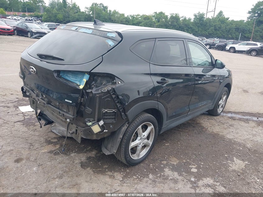 2021 Hyundai Tucson VIN KM8J3CA41MU388266 IAAI salvage auction — REAR END, Salvage Title, sold $4,750 on 2026-07-24 (photo 4)